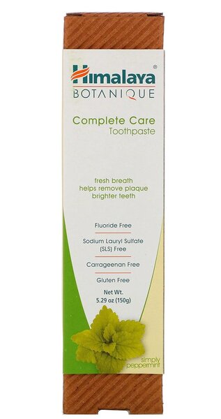 Complete Care Toothpaste, Simply Peppermint - 150g - Himalaya | WestPharmacy.nl - Toothpaste
