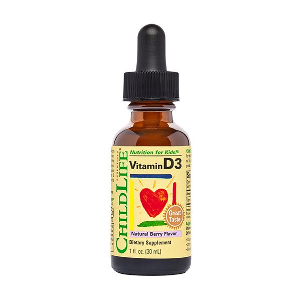 Vitamin D3, Natural Berry - 30 ml - Child Life | WestPharmacy.nl - Vitamins