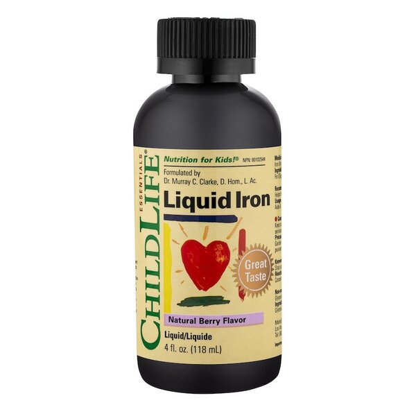Liquid Iron, Natural Berry - 118 ml - Child Life | WestPharmacy.nl - Minerals