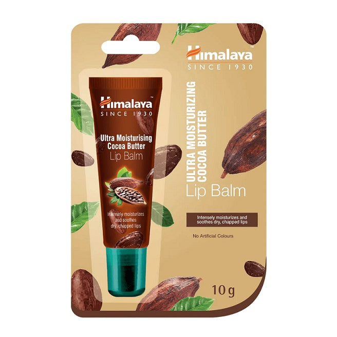Ultra Moisturising Cocoa Butter Lip Balm - 10g - Himalaya | WestPharmacy.nl - Lip balm