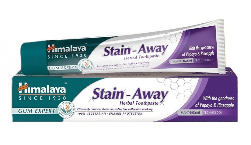 Stain-Away Toothpaste - 75 ml - Himalaya | Vaistine1.lt | WestPharmacy.eu