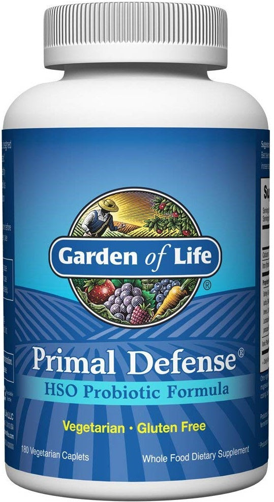 Primal Defense, Caplets - 180 vegetarian caplets - Garden of Life | WestPharmacy.nl - Probiotics