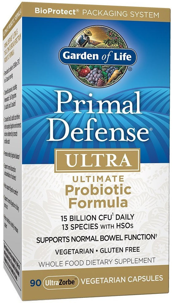 Primal Defense Ultra, Ultimate Probiotic Formula - 90 vcaps - Garden of Life | WestPharmacy.nl - Probiotics