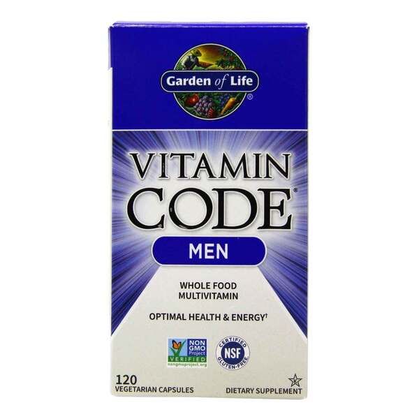 Vitamin Code Men - 120 vcaps - Garden of Life | WestPharmacy.nl - Vitamins
