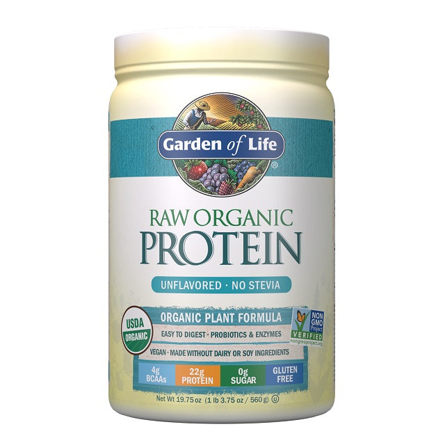 Raw Protein, Unflavored - 560g - Garden of Life | WestPharmacy.nl - Protein