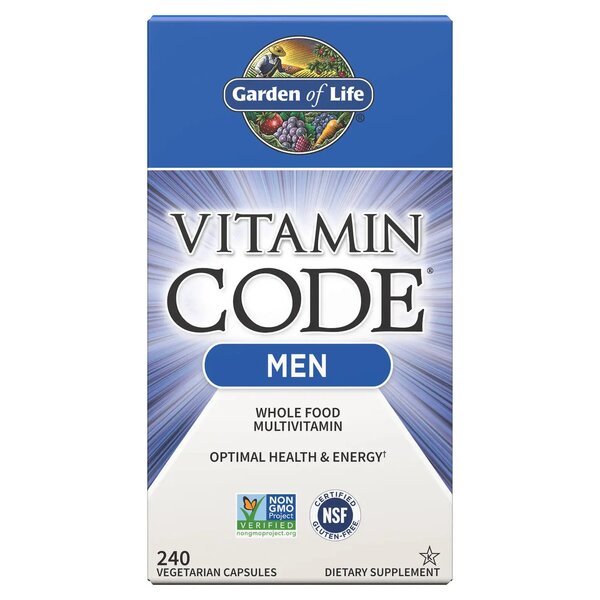 Vitamin Code Men - 240 vcaps - Garden of Life | WestPharmacy.nl - Vitamins