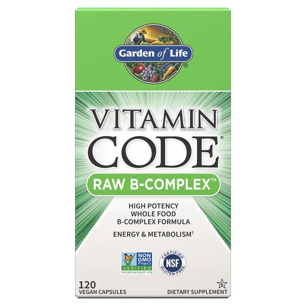 Vitamin Code Raw B-Complex - 120 vegan caps - Garden of Life | WestPharmacy.nl - Vitamins