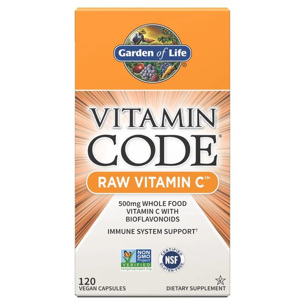 Vitamin Code Raw Vitamin C - 120 vegan caps - Garden of Life | WestPharmacy.nl - Vitamins