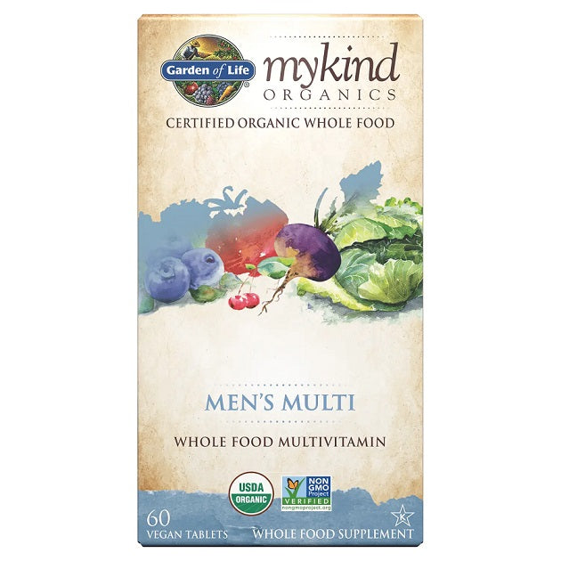 Mykind Men's Multi - 60 vegan tablets - Garden of Life | WestPharmacy.nl - Vitamins
