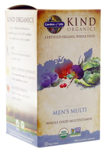 Mykind Men's Multi - 120 vegan tablets - Garden of Life | WestPharmacy.nl - Vitamins