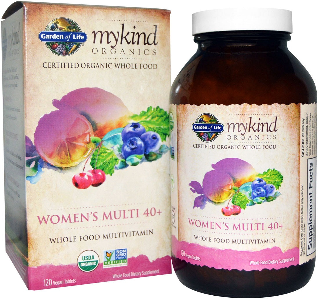 Mykind Women's Multi 40+ - 120 vegan tablets - Garden of Life | WestPharmacy.nl - Vitamins
