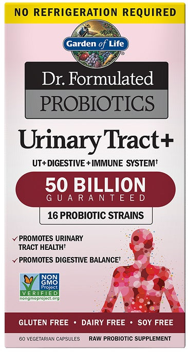 Dr. Formulated Probiotics Urinary Tract+ - 60 vcaps - Garden of Life | Vaistine1.lt | WestPharmacy.eu
