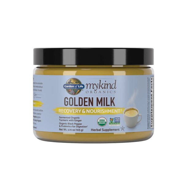 Mykind Golden Milk - 105g - Garden of Life | WestPharmacy.nl - Stress Support