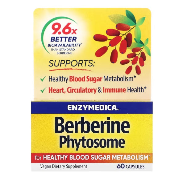 Berberine Phytosome - 60 caps - Enzymedica | WestPharmacy.nl - Cardiovascular Health