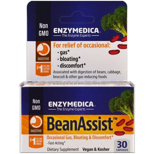 BeanAssist - 30 caps - Enzymedica | Vaistine1.lt | WestPharmacy.eu