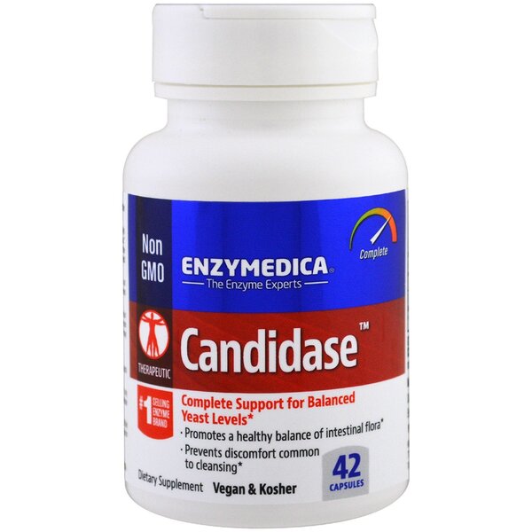 Candidase - 42 caps - Enzymedica | WestPharmacy.nl - Gut Health