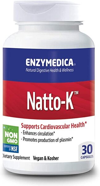 Natto-K - 90 caps - Enzymedica | WestPharmacy.nl - Cardiovascular Health