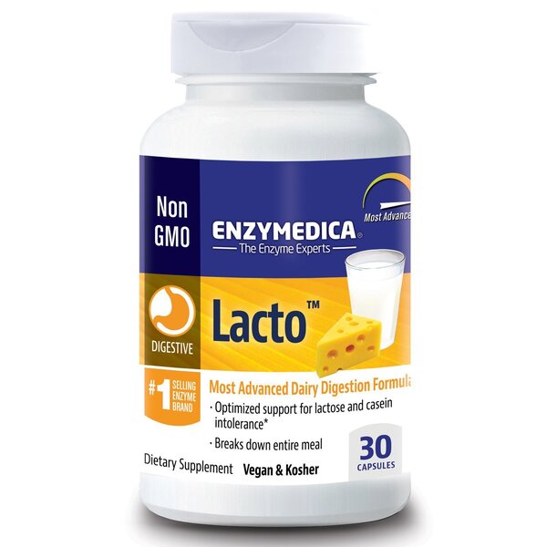 Lacto - 30 caps - Enzymedica | WestPharmacy.nl - Digestive Health