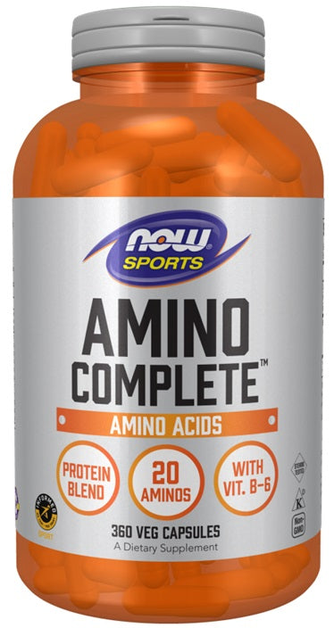 Amino Complete - 360 vcaps - NOW Foods | WestPharmacy.nl - Amino Acids and BCAAs