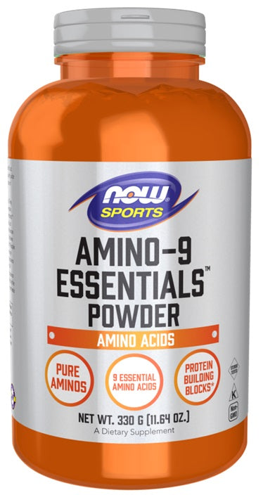 Amino-9 Essentials, Powder - 330g - NOW Foods | Vaistine1.lt | WestPharmacy.eu