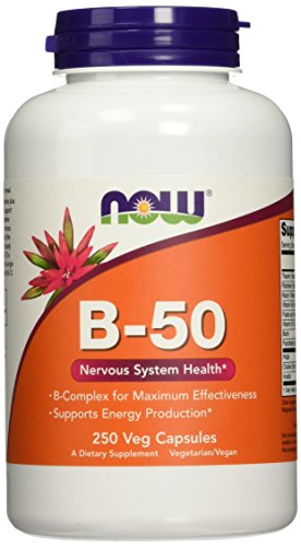 Vitamin B-50 - 250 vcaps - NOW Foods | WestPharmacy.nl - Vitamins