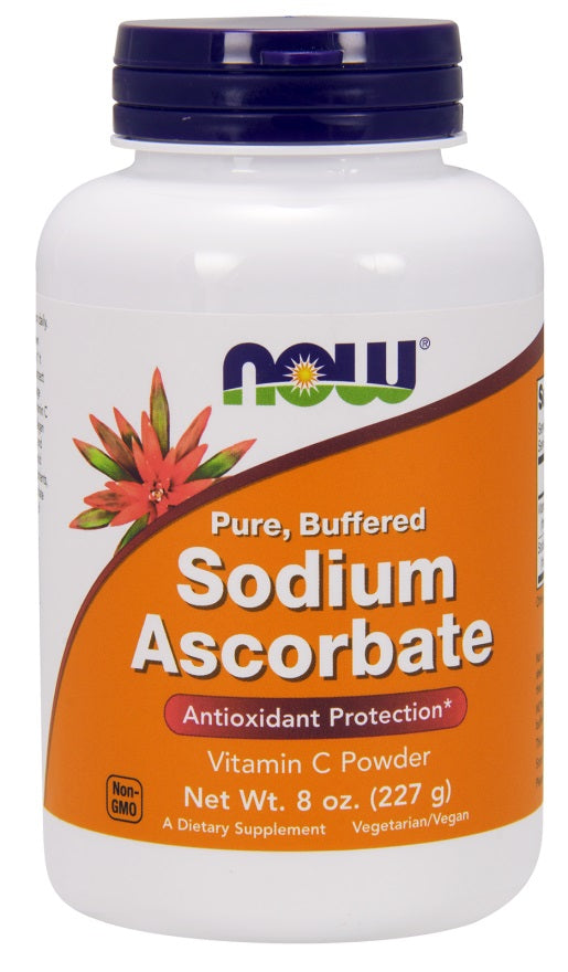 Sodium Ascorbate, Powder Buffered - 227g - NOW Foods | WestPharmacy.nl - Minerals