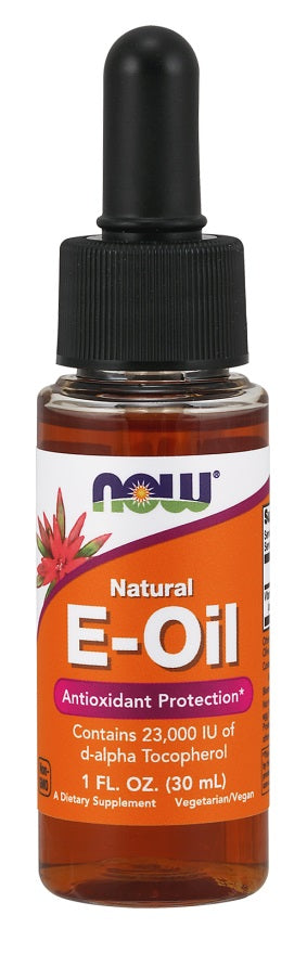 Vitamin E-Oil, Natural Liquid - 30 ml - NOW Foods | WestPharmacy.nl - Vitamins