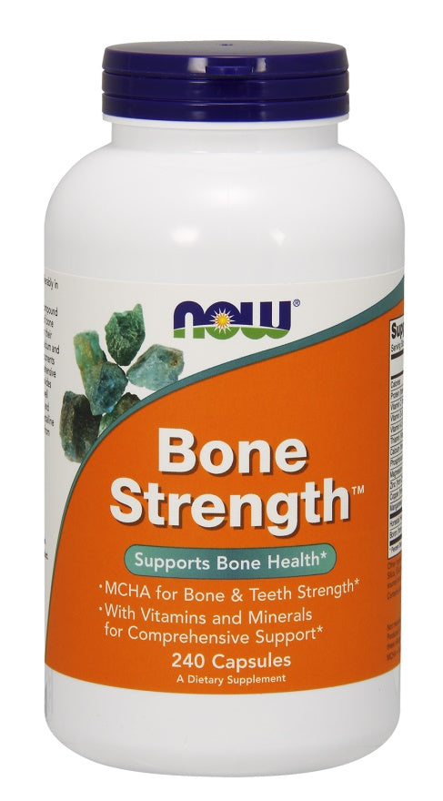 Bone Strength - 240 caps - NOW Foods | WestPharmacy.nl - Minerals