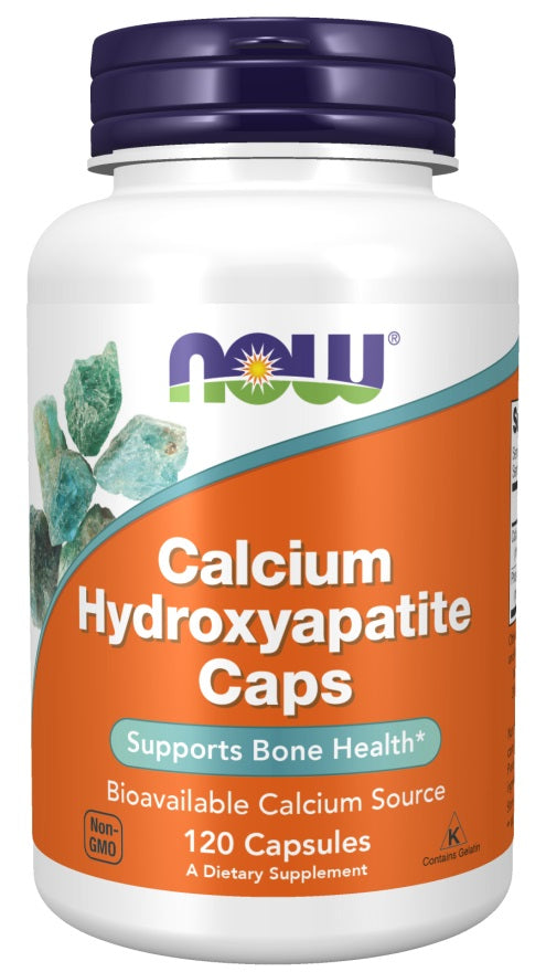Calcium Hydroxyapatite - 120 caps - NOW Foods | WestPharmacy.nl - Minerals