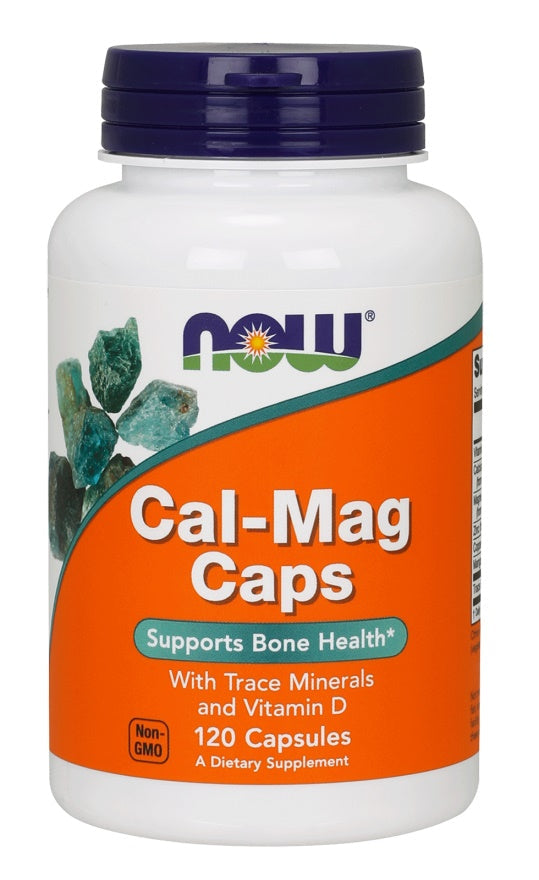 Cal-Mag Caps - 120 caps - NOW Foods | WestPharmacy.nl - Minerals