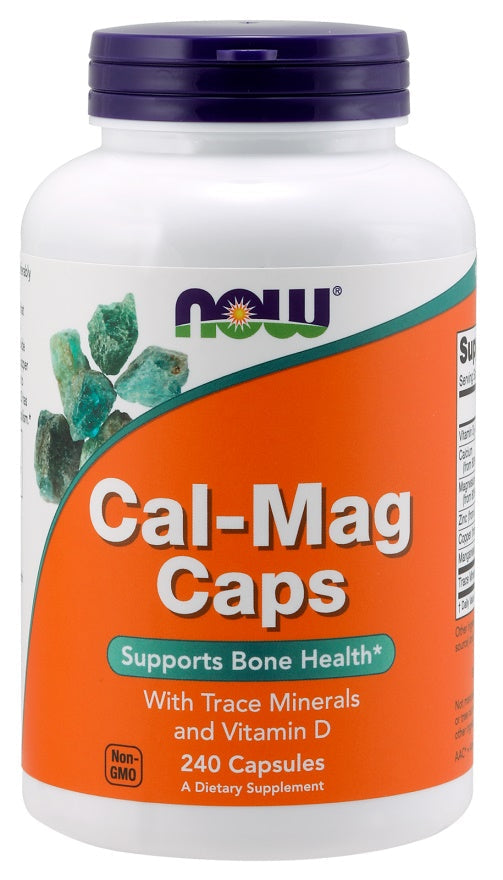 Cal-Mag Caps - 240 caps - NOW Foods | WestPharmacy.nl - Minerals