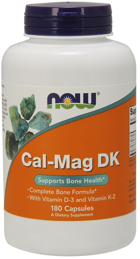 Cal-Mag DK - 180 caps - NOW Foods | WestPharmacy.nl - Joint Support