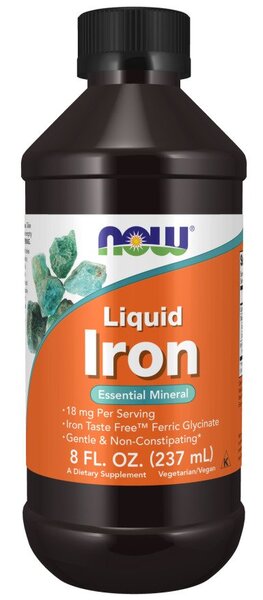 Liquid Iron - 237 ml - NOW Foods | WestPharmacy.nl - Minerals