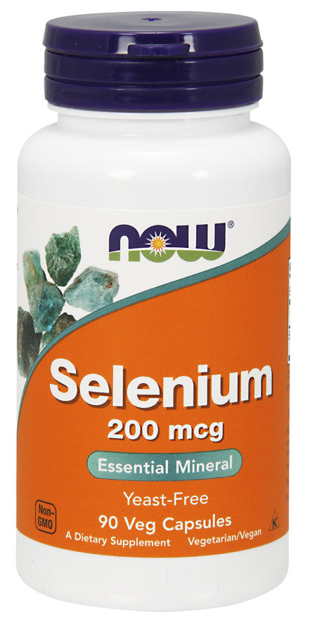 Selenium, 200mcg - 90 vcaps - NOW Foods | WestPharmacy.nl - Minerals