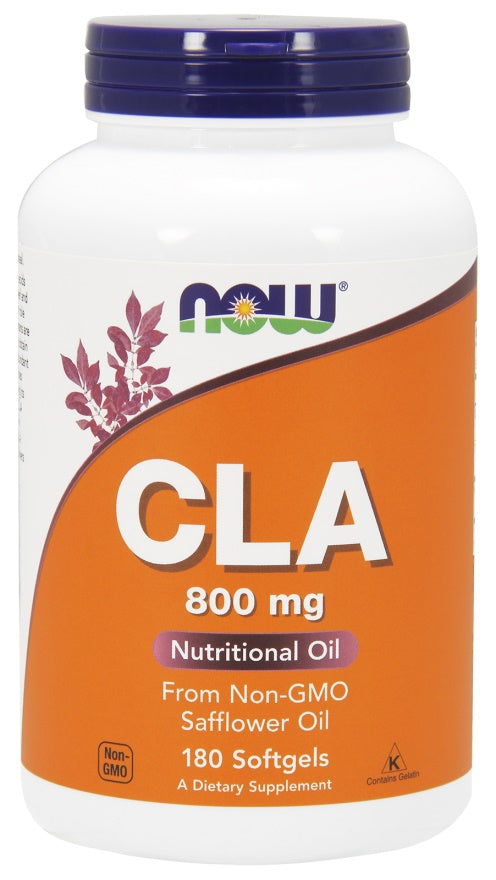 CLA, 800mg - 180 softgels - NOW Foods | WestPharmacy.nl - Weight Management
