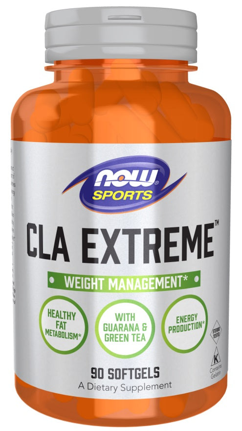 CLA Extreme - 90 softgels - NOW Foods | WestPharmacy.nl - Weight Management