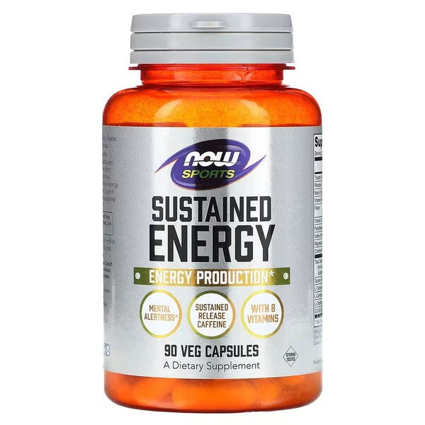 Sustained Energy - 90 vcaps - NOW Foods | WestPharmacy.nl - Energy
