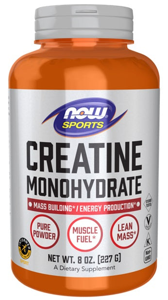 Creatine Monohydrate, Pure Powder - 227g - NOW Foods | WestPharmacy.nl - Creatine