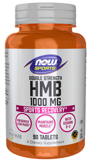 HMB, 1000mg - 90 tabs - NOW Foods | WestPharmacy.nl - Amino Acids and BCAAs