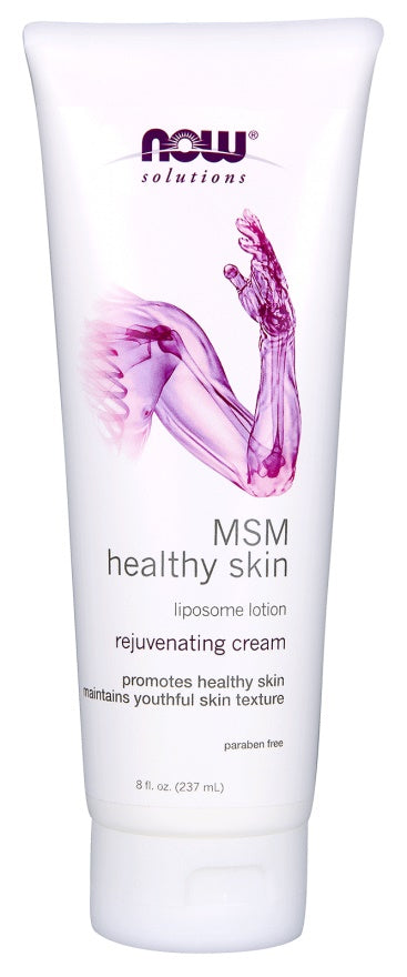 MSM Healthy Skin Liposome Lotion - 237 ml - NOW Foods | WestPharmacy.nl - Joint Support