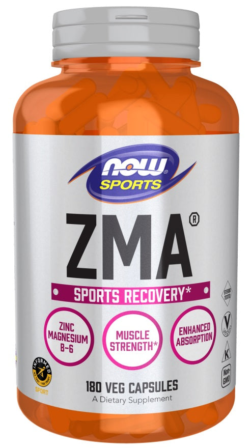ZMA - Sports Recovery - 180 vcaps - NOW Foods | WestPharmacy.nl - Vitamins