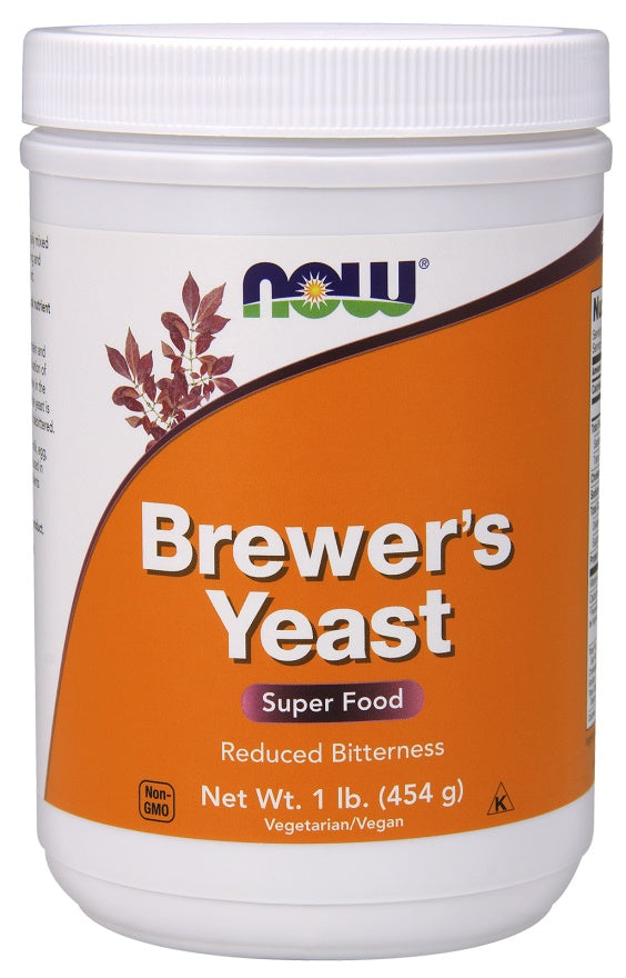 Brewer's Yeast, Powder - 454g - NOW Foods | Vaistine1.lt | WestPharmacy.eu