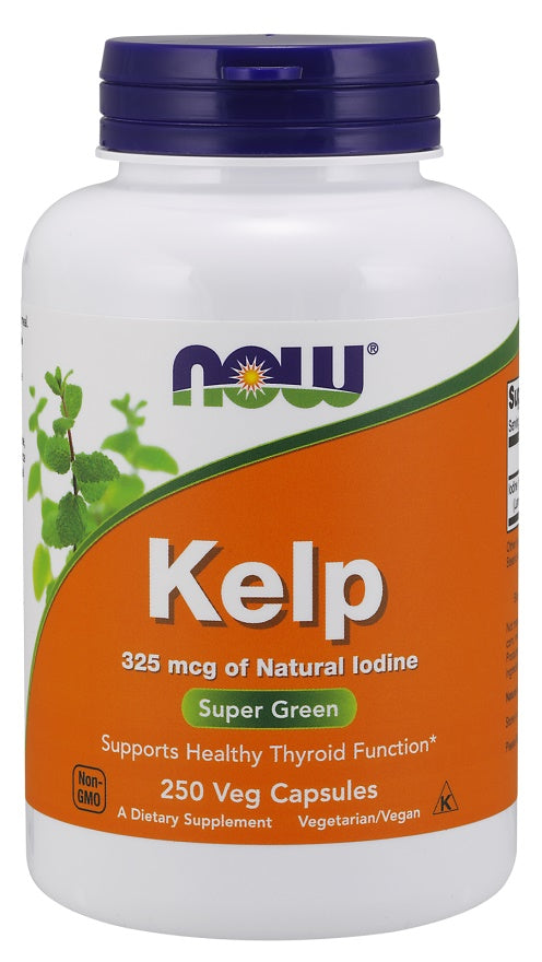 Kelp, 325mcg - 250 vcaps - NOW Foods | WestPharmacy.nl - Thyroid Support