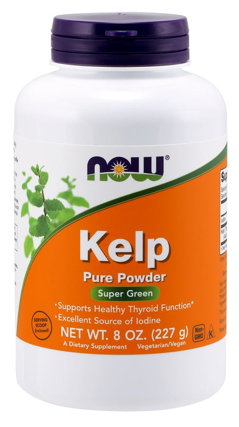 Kelp, Pure Powder - 227g - NOW Foods | WestPharmacy.nl - Thyroid Support