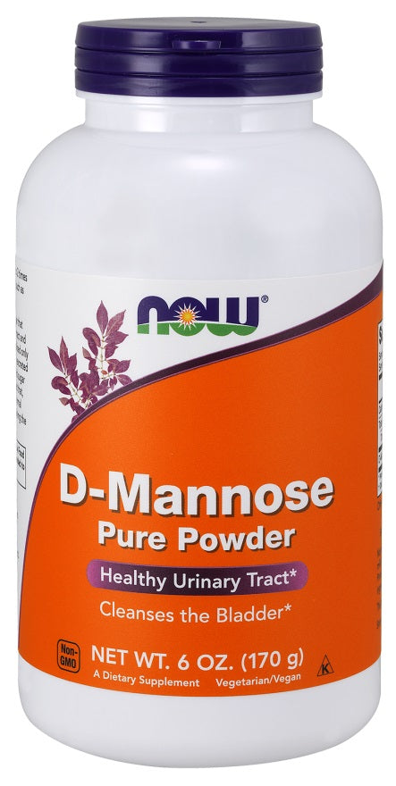 D-Mannose, Pure Powder - 170g - NOW Foods | Vaistine1.lt | WestPharmacy.eu