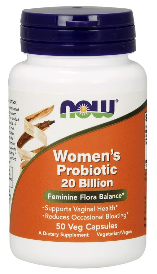 Women's Probiotic 20 Billion - 50 vcaps - NOW Foods | WestPharmacy.nl - Probiotics