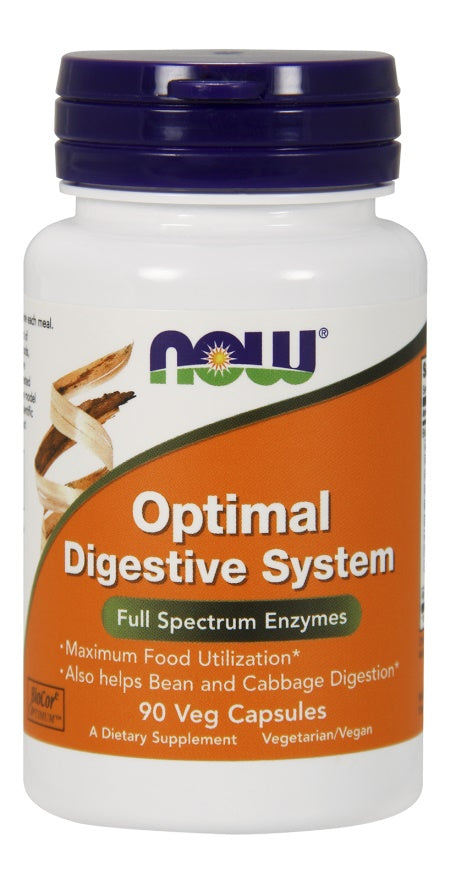 Optimal Digestive System - 90 vcaps - NOW Foods | WestPharmacy.nl - Digestive Health