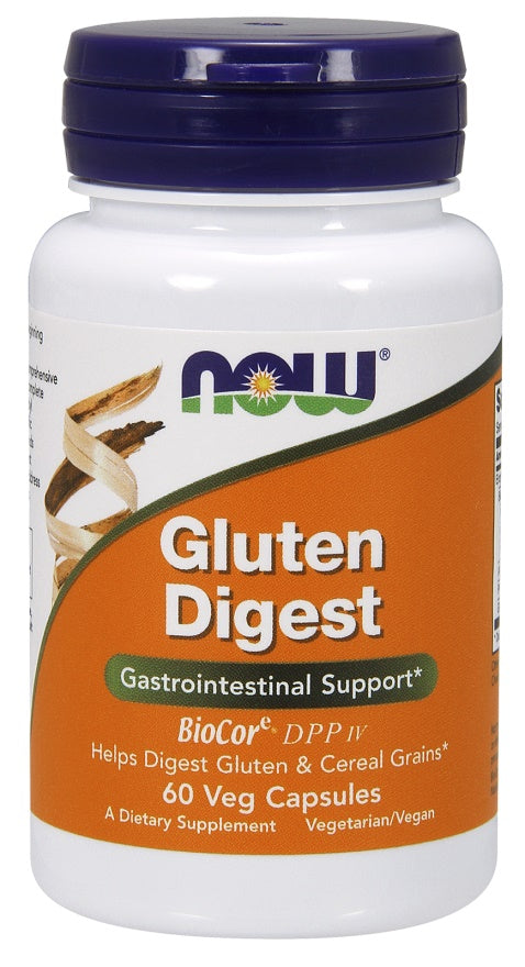 Gluten Digest - 60 vcaps - NOW Foods | WestPharmacy.nl - Digestive Health