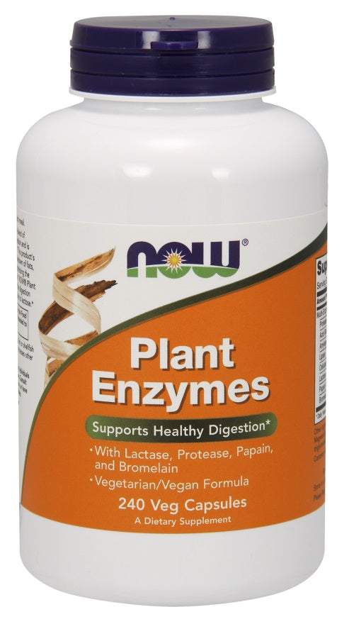 Plant Enzymes - 240 vcaps - NOW Foods | WestPharmacy.nl - Digestive Health
