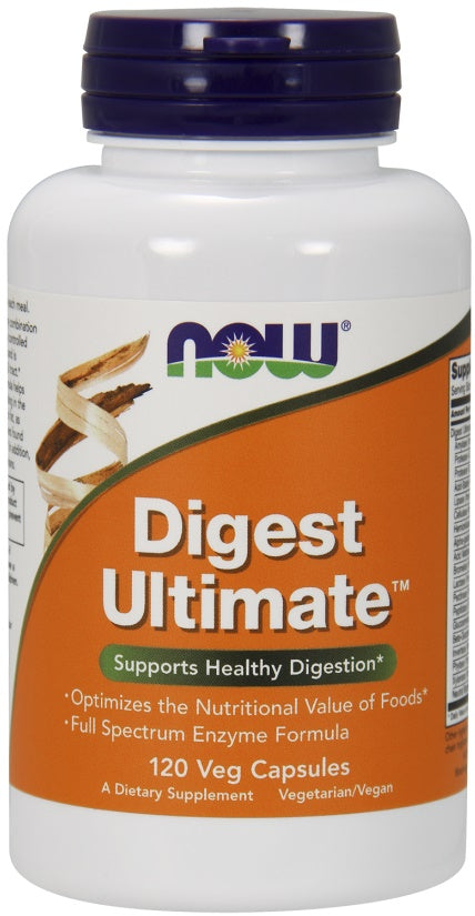 Digest Ultimate - 120 vcaps - NOW Foods | WestPharmacy.nl - Digestive Health